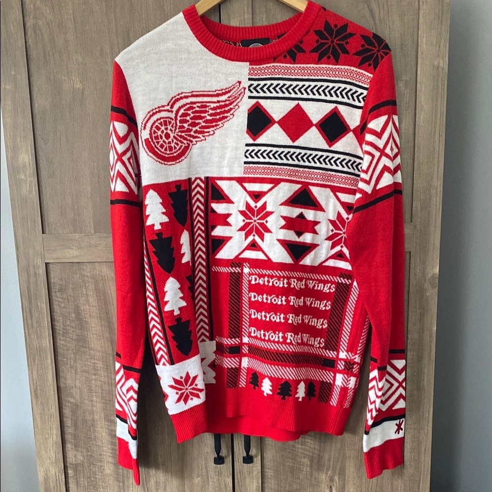 Detroit Red Wings Crewneck Sweater Women’s Size M